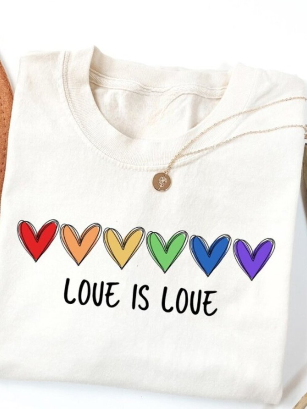 Love is Love Shirt - LBGTQ Ally, Pride Rainbow T-Shirt, Coming Out Gift